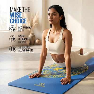 Purpose Printed TPE Yoga Mat-6mm