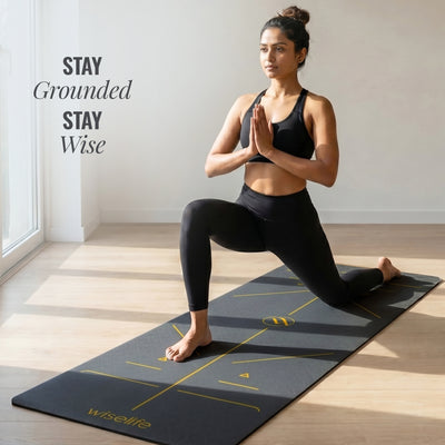 True Alignment TPE Yoga Mat - 6mm