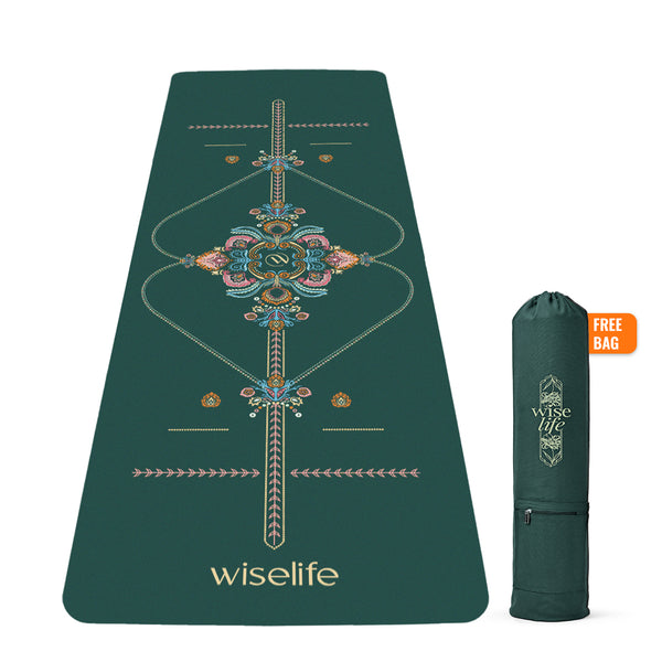 wiselife printed yoga mat , printed yoga mat , printed yoga mat for woman , printed yoga mat for kids , printed yoga mat for women , printed yoga mat wiselife , printed yoga mat for men , 
printed yoga mat 8mm for women , 
wiselife tpe printed 6mm yoga mat , 
yoga mat printed design , wiselife yoga mat surya namaskar printed