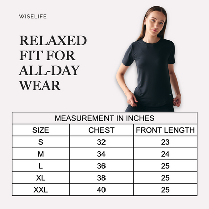 Wise Classic Yoga Top (Black)