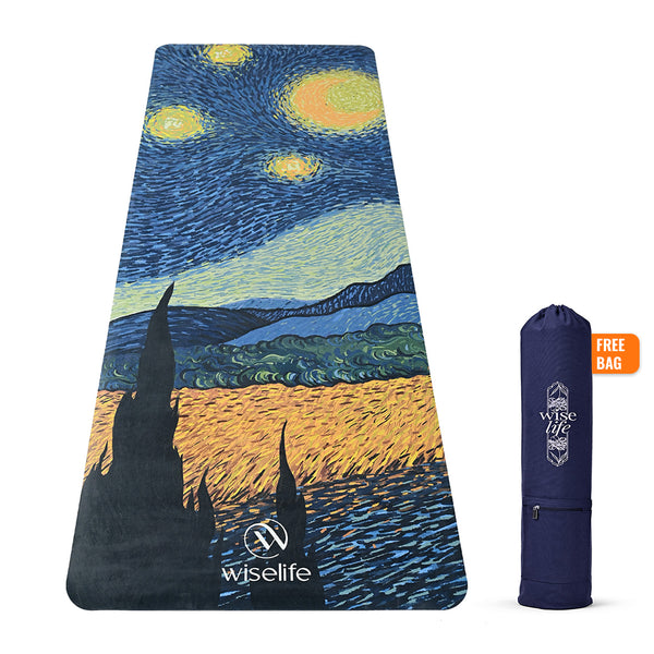 wiselife printed yoga mat , printed yoga mat , printed yoga mat for woman , printed yoga mat for kids , printed yoga mat for women , printed yoga mat wiselife , printed yoga mat for men , 
printed yoga mat 8mm for women , 
wiselife tpe printed 6mm yoga mat , 
yoga mat printed design , wiselife yoga mat surya namaskar printed