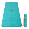 Dual Layer Alignment TPE Yoga Mat - 6mm