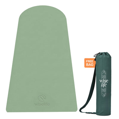 Classic PU and Natural Rubber Yoga Mat 6mm