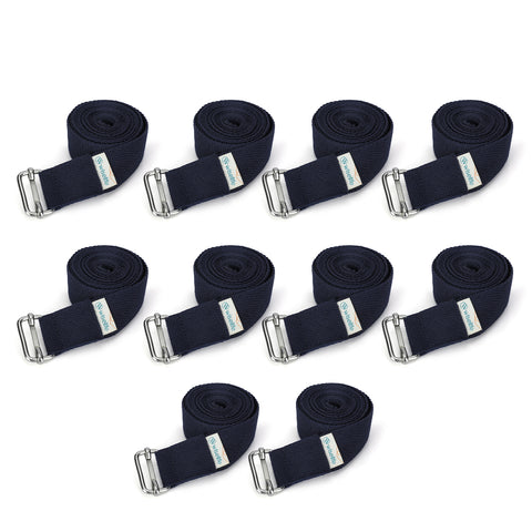Classic Yoga Belt Set of 10