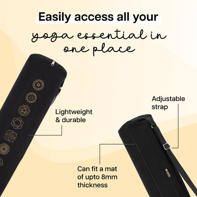 Yoga Mat Carry Bag (Up to 8mm Mat)