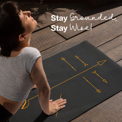 BOHO Alignment TPE Yoga Mat - 8MM