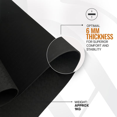 Grande XL TPE Yoga Mat - 6mm