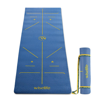 True Alignment TPE Yoga Mat - 6mm