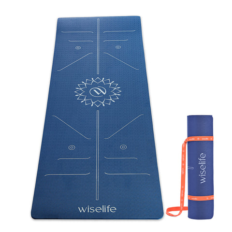Lotus Alignment TPE Yoga Mat - 10MM