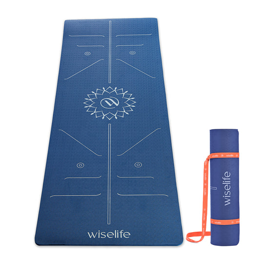 Lotus Alignment TPE Yoga Mat - 10MM