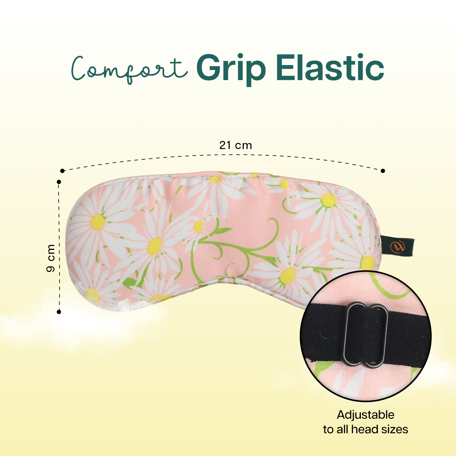 Printed Mulberry Silk Eye Mask