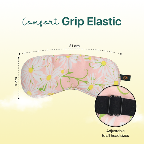 Printed Mulberry Silk Eye Mask