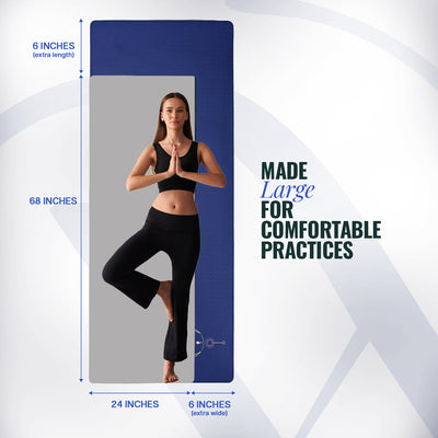 Grande XL TPE Yoga Mat - 6mm