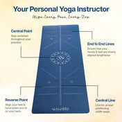 Lotus Alignment TPE Yoga Mat - 10MM