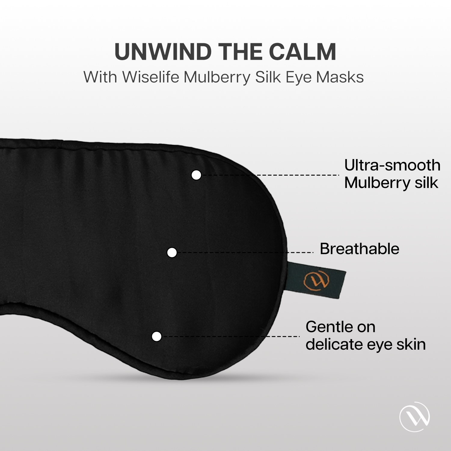 Mulberry Silk Eye Mask (Set of 3