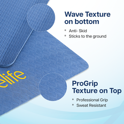 True Alignment TPE Yoga Mat - 6mm