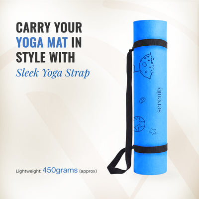 Kids Printed Yoga Mat - 4MM