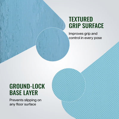 Foldable Rubber Yoga Mat 2MM