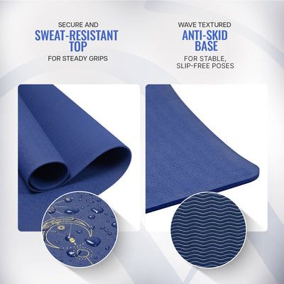 Grande XL TPE Yoga Mat - 6mm