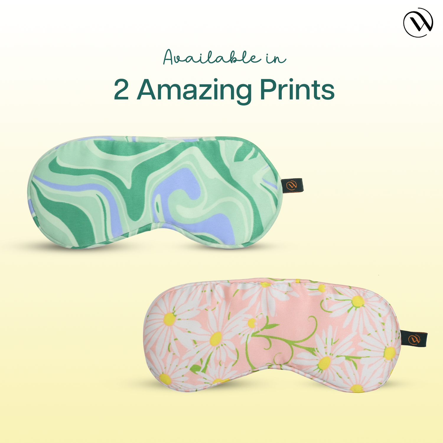 Printed Mulberry Silk Eye Mask