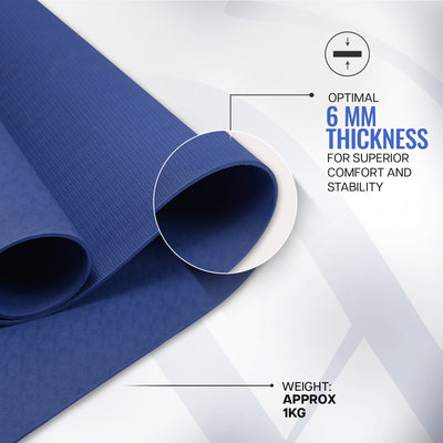 Grande XL TPE Yoga Mat - 6mm