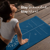 Lotus Alignment TPE Yoga Mat - 10MM