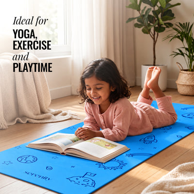 Kids Printed Yoga Mat - 4MM