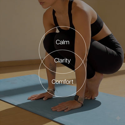 Foldable Rubber Beach Yoga Mat - 2mm