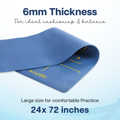 True Alignment Yoga Mat - 6mm