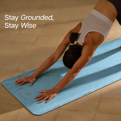 Foldable Rubber Beach Yoga Mat - 2mm