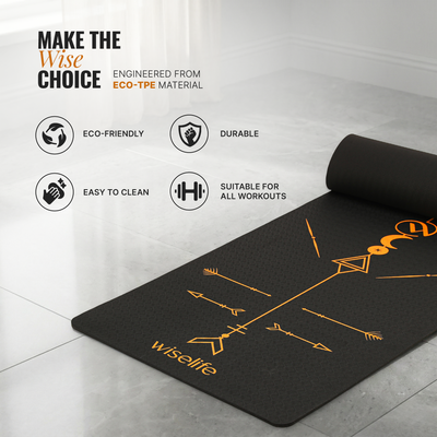 Boho Alignment TPE Yoga Mat - 8mm