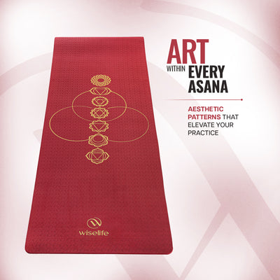 Purpose Printed TPE Yoga Mat-6mm