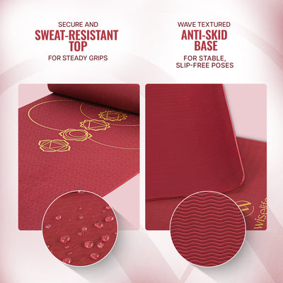 Purpose Printed TPE Yoga Mat-6mm