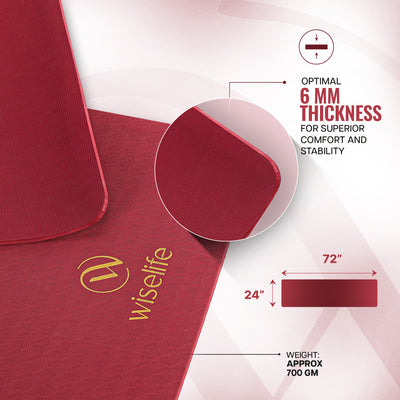Purpose Printed TPE Yoga Mat-6mm