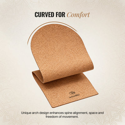 Cork & Natural Rubber Yoga Mat 6mm