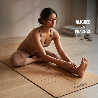 Cork & Natural Rubber Yoga Mat