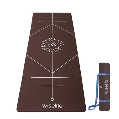 True Alignment TPE Yoga Mat - 6mm