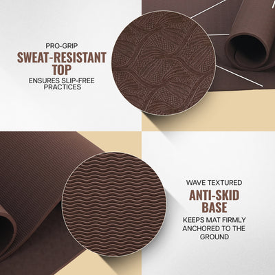 True Alignment TPE Yoga Mat - 6mm