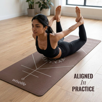 True Alignment TPE Yoga Mat - 6mm