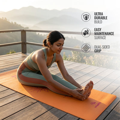 Purpose Printed TPE Yoga Mat-6mm