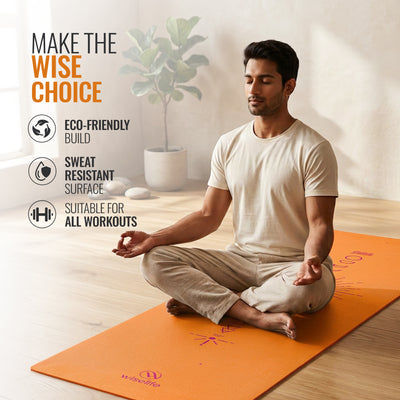 Purpose Printed TPE Yoga Mat-6mm