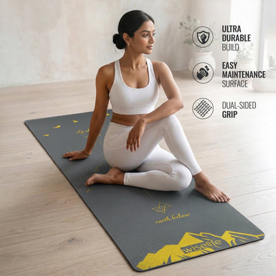 Purpose Printed TPE Yoga Mat-6mm
