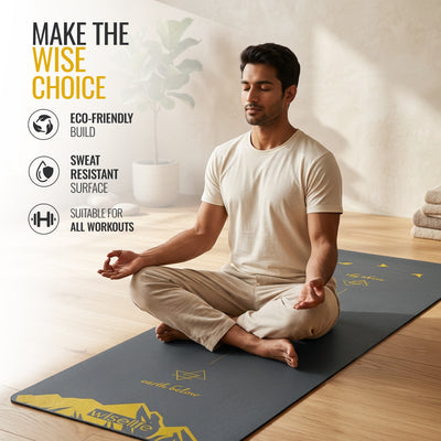 Purpose Printed TPE Yoga Mat-6mm