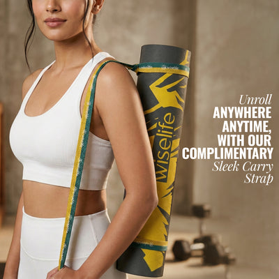 Purpose Printed TPE Yoga Mat-6mm