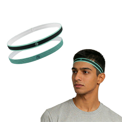 WISE Silicone-Grip Headband Set of 2