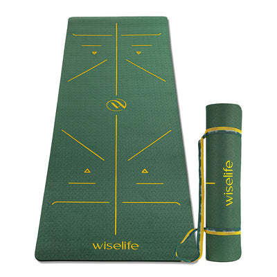 True Alignment TPE Yoga Mat - 6mm