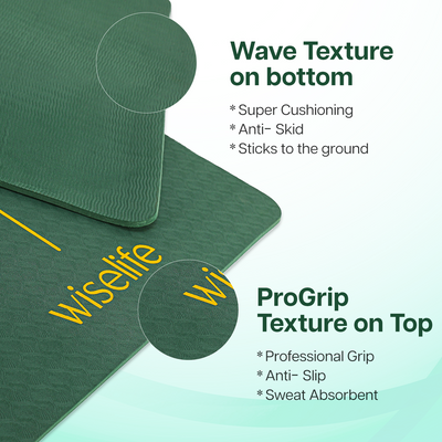 True Alignment TPE Yoga Mat - 6mm