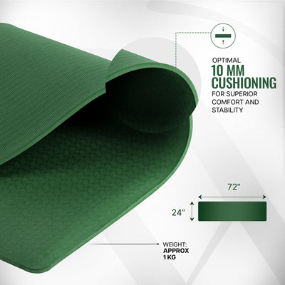 Classic TPE Yoga Mat - 10mm