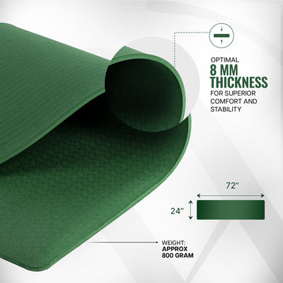 Classic TPE Yoga Mat - 8mm