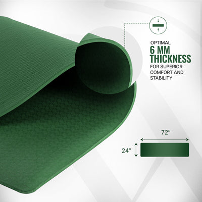 Classic TPE Yoga Mat - 6mm